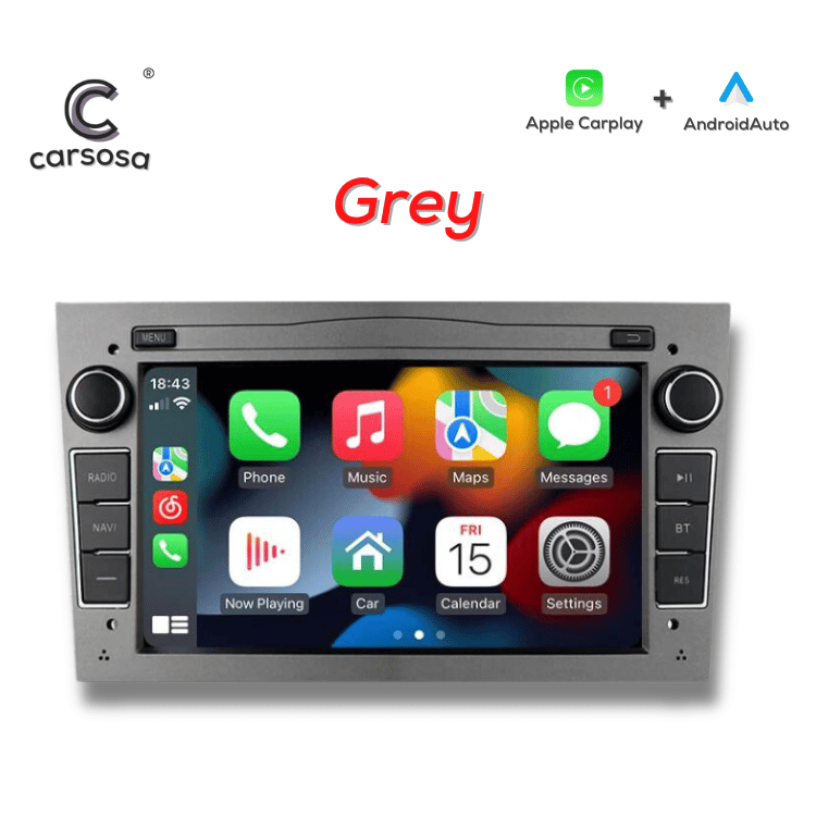 Vauxhall Corsa, Astra, Zafira,... | Apple CarPlay & Android Auto | 7" Car Radio