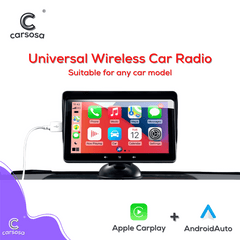 Universal | All Car Models | Apple CarPlay & Android Auto | 7.0" Wireless Car Radio