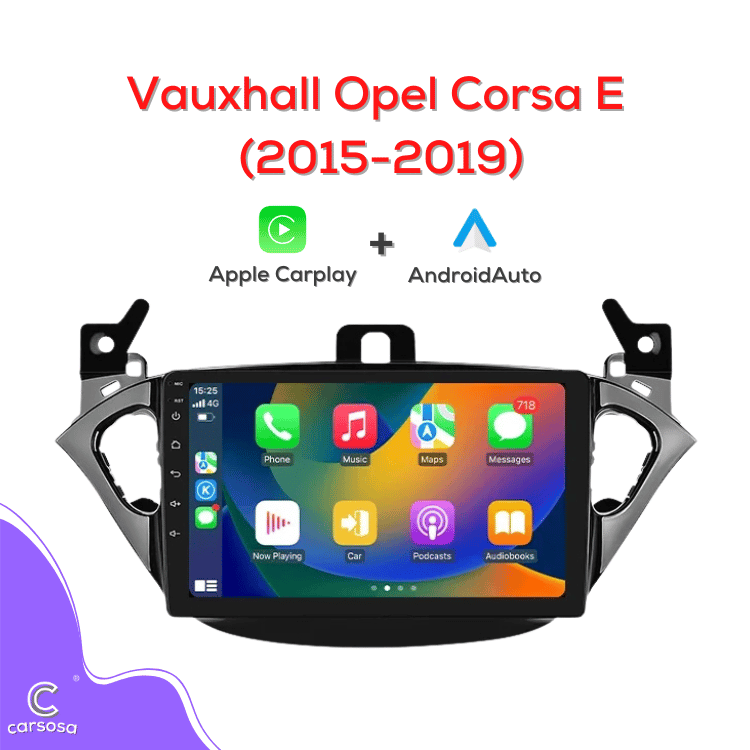 Vauxhall Opel Corsa E | 2015-19 | Apple CarPlay & Android Auto | 9" Car Radio