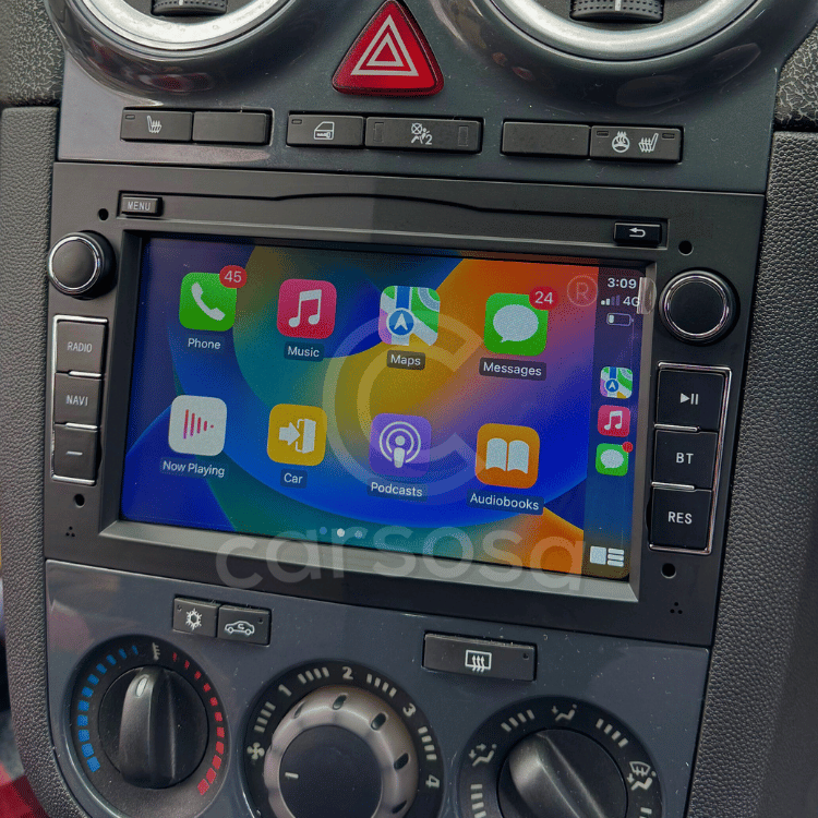 Vauxhall Corsa, Astra, Zafira,... | Apple CarPlay & Android Auto | 7" Car Radio