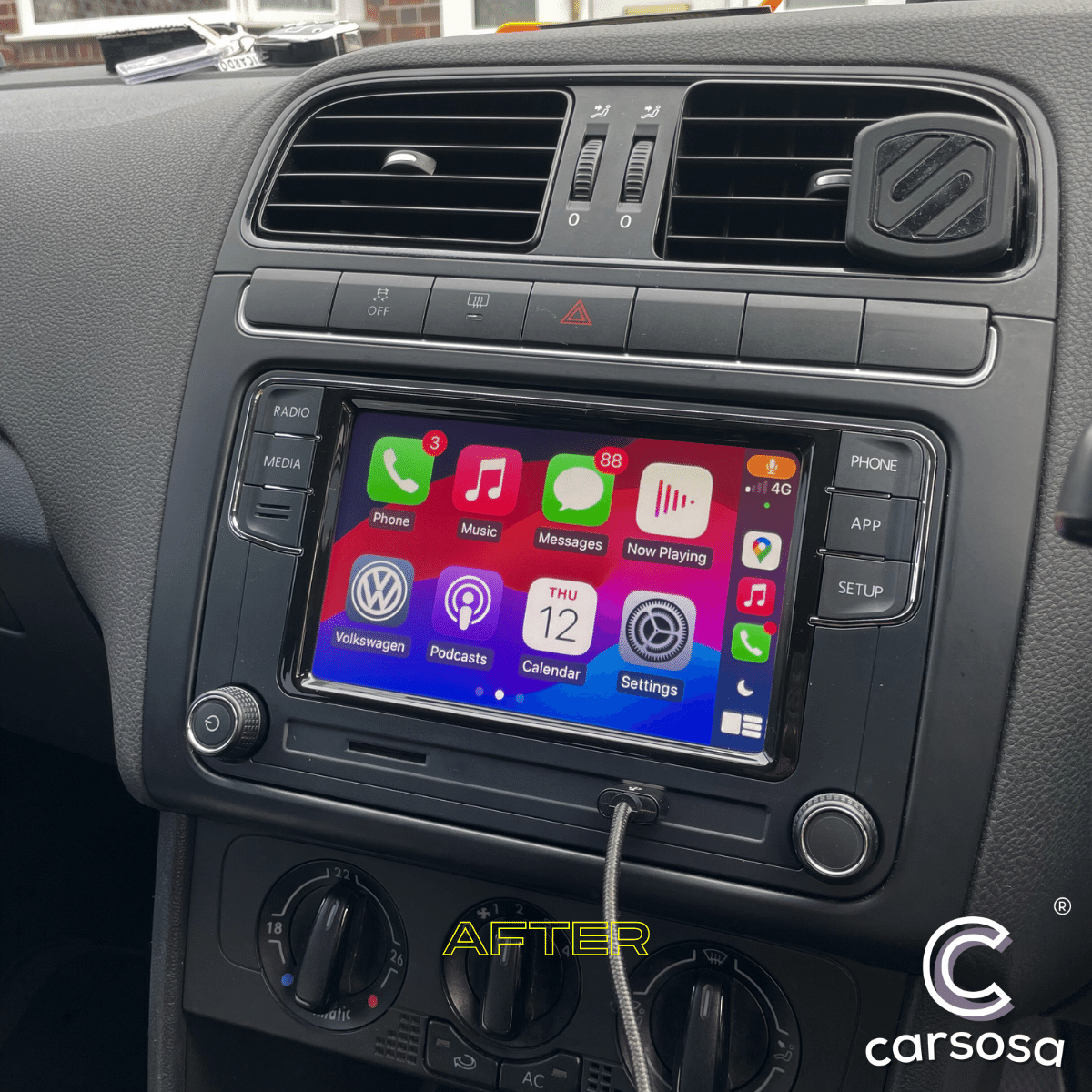 VolksWagen | Apple CarPlay & Android Auto | 6.5" Car Radio