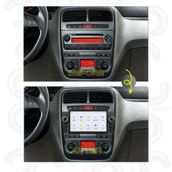 FIAT Grande Punto | 2007-12 | Apple CarPlay & Android Auto | 7.0