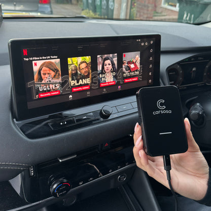 Carsosa® Multimedia AI Box | For All Vehicles With Factory Wired Apple CarPlay