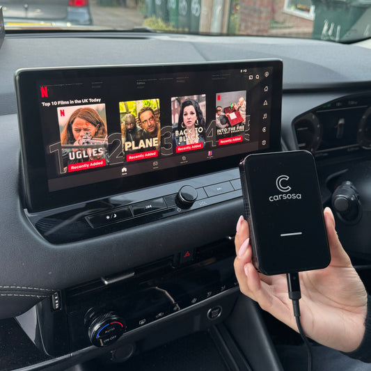 Carsosa Multimedia AI Box | For All Vehicles With Factory Wired Apple CarPlay