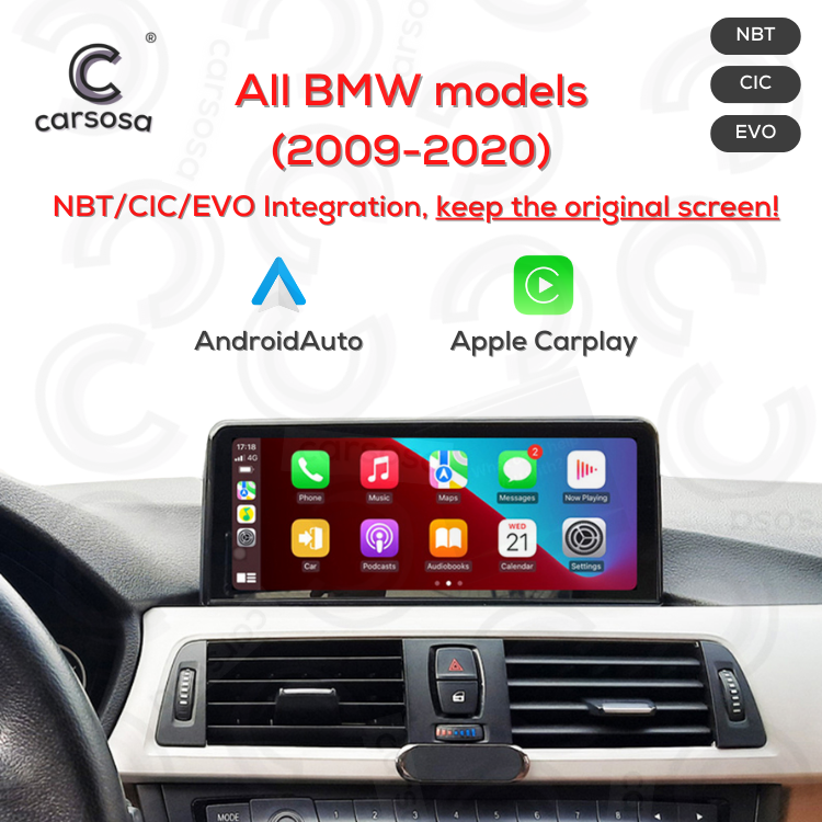 BMW | 2024 Apple CarPlay & Android Auto | Wireless iDrive Module for All BMW Models