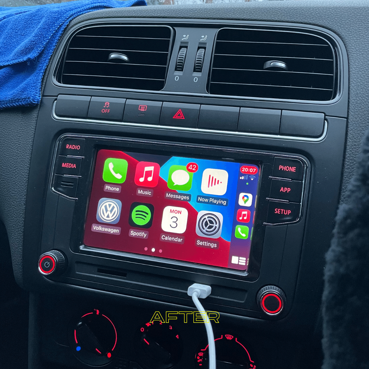 Vw polo 2020 apple carplay sale