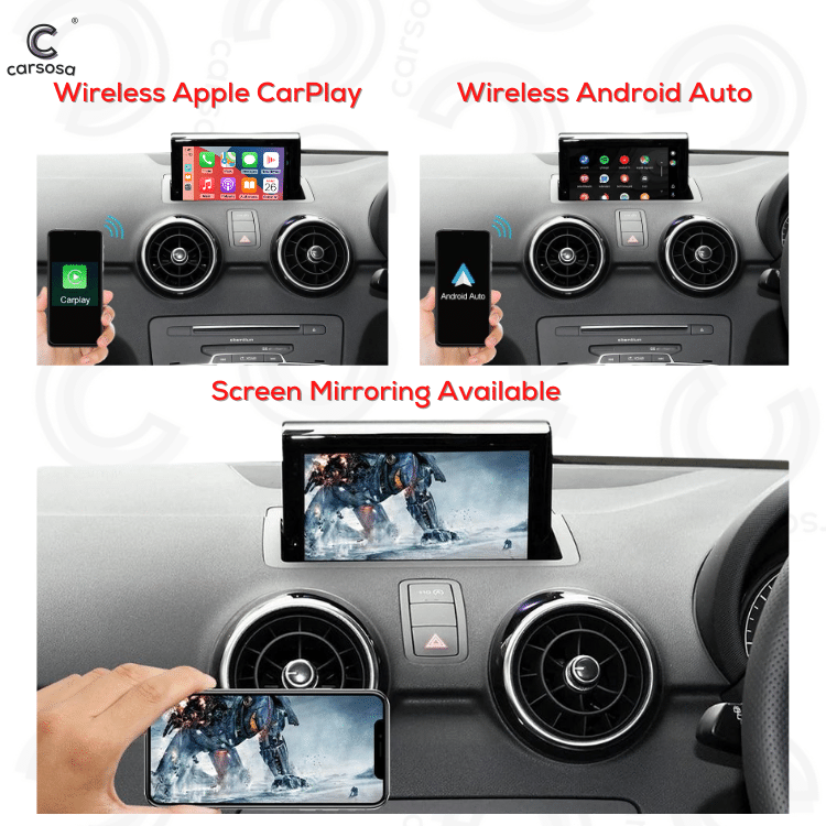 Audi A1-S1 8X | 2011-18 | Apple CarPlay & Android Auto | Wireless MMI Module