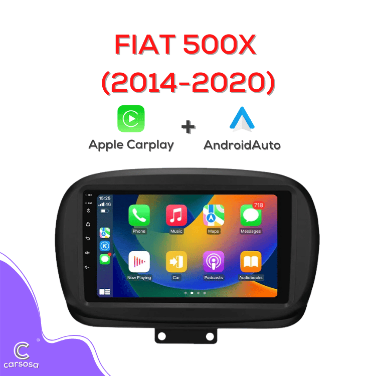 FIAT 500X | 2014-2020 | Apple CarPlay & Android Auto | 7" Car Radio