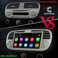 FIAT 500 & Abarth | 2008-2015 | Apple CarPlay & Android Auto | 7.0