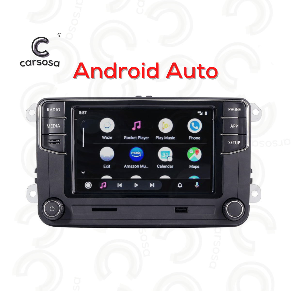 VolksWagen | Apple CarPlay & Android Auto | 6.5" Car Radio