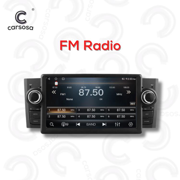 FIAT Grande Punto | 2007-12 | Apple CarPlay & Android Auto | 7.0" Car Radio