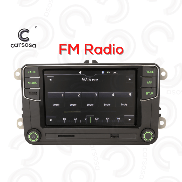 Skoda | Apple CarPlay & Android Auto | 6.5" Car Radio