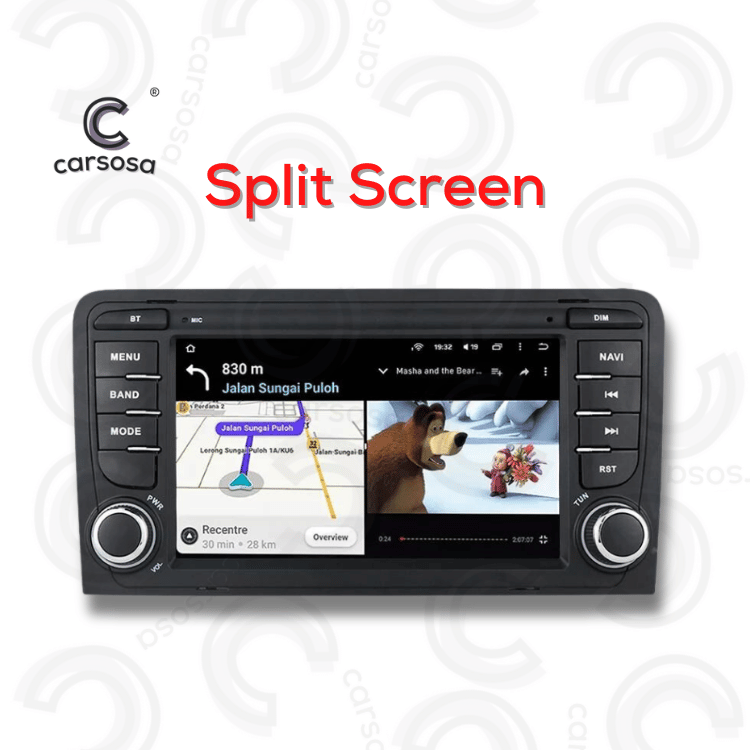 Audi A3 8P | 2003-2012 | Apple CarPlay & Android Auto | 7" Car Radio