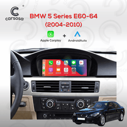 BMW 5 Series E60-E64 | 2004-10 | Apple CarPlay & Android Auto | 10.25