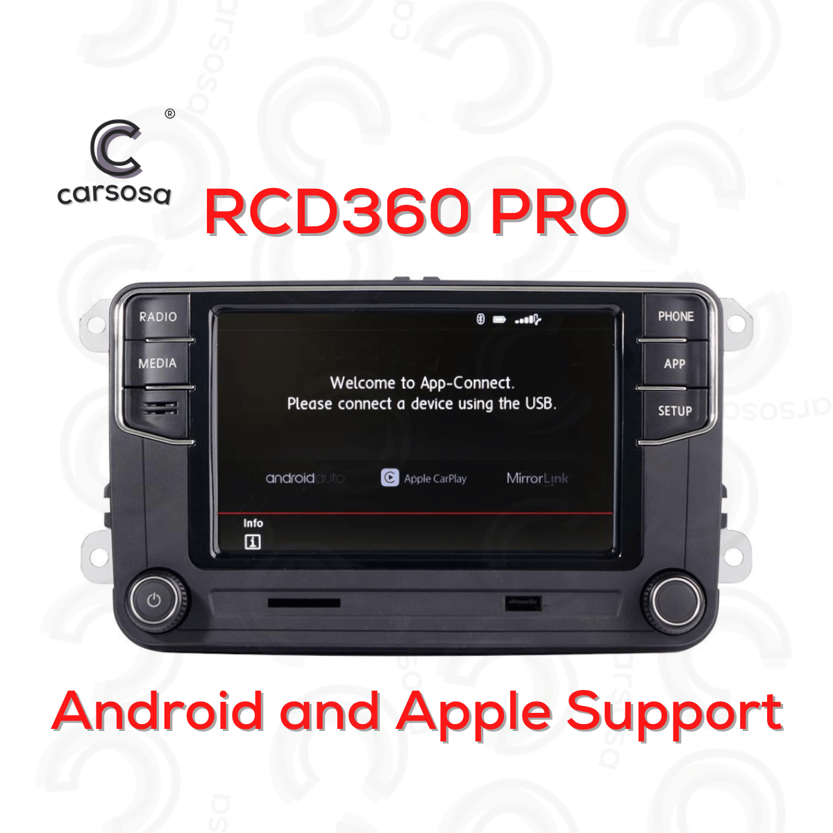 VolksWagen | Apple CarPlay & Android Auto | 6.5" Car Radio