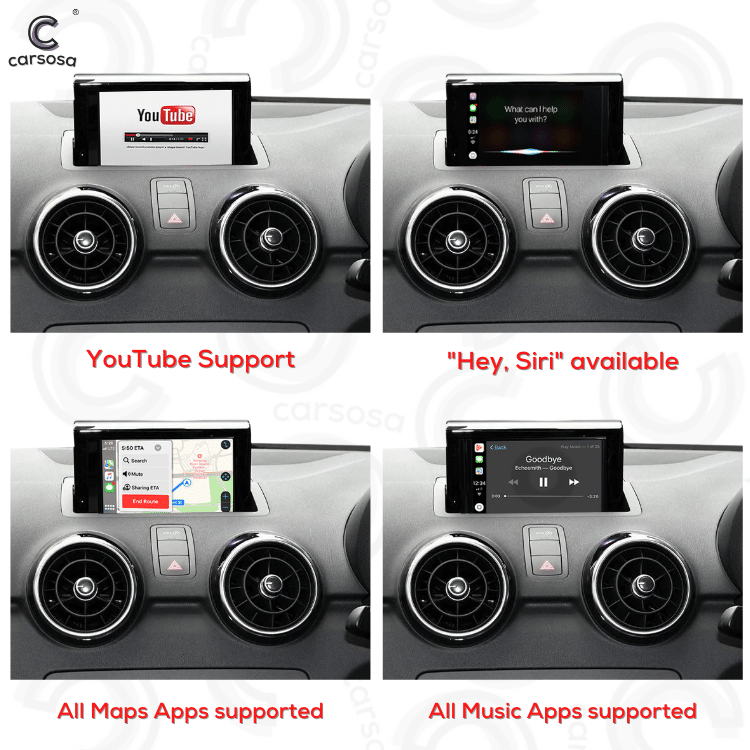 Audi A1-S1 8X | 2011-18 | Apple CarPlay & Android Auto | Wireless MMI Module