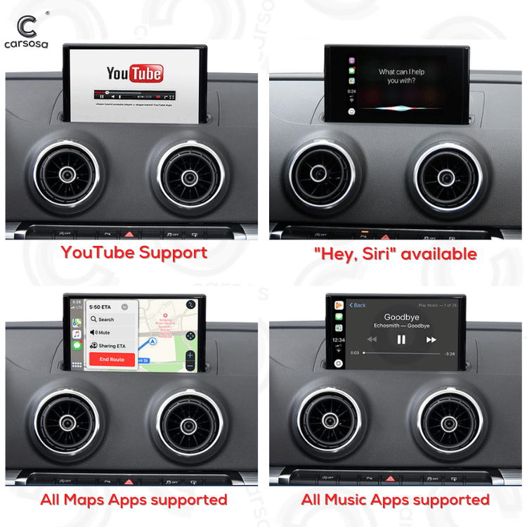 Audi A3-S3 8V | 2013-18 | Apple CarPlay & Android Auto | Wireless MMI Module