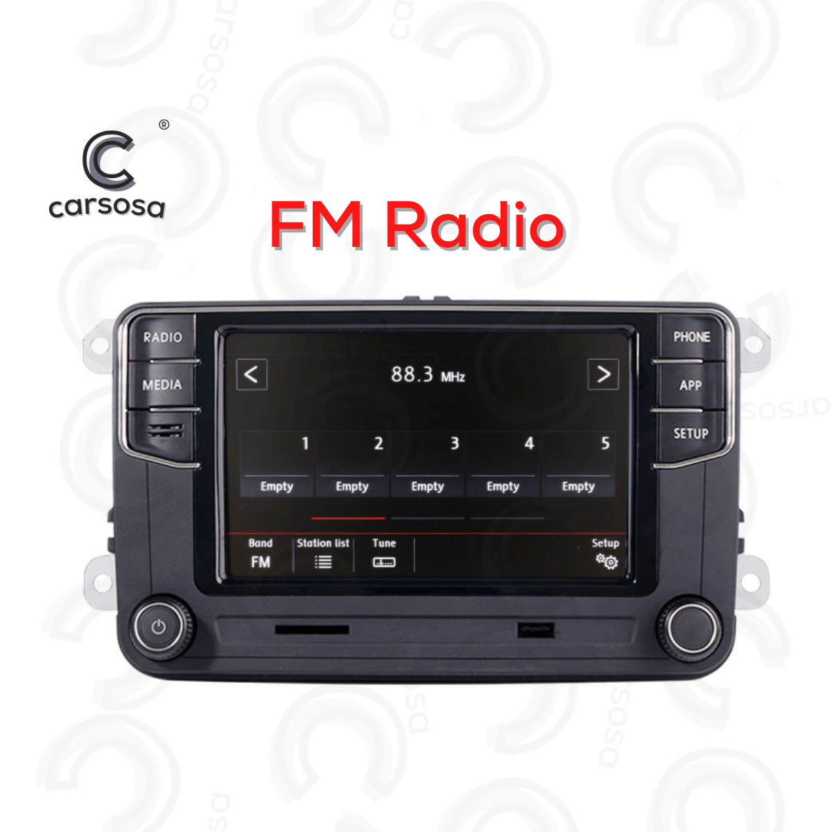 Seat | Apple CarPlay & Android Auto | 6.5" Car Radio