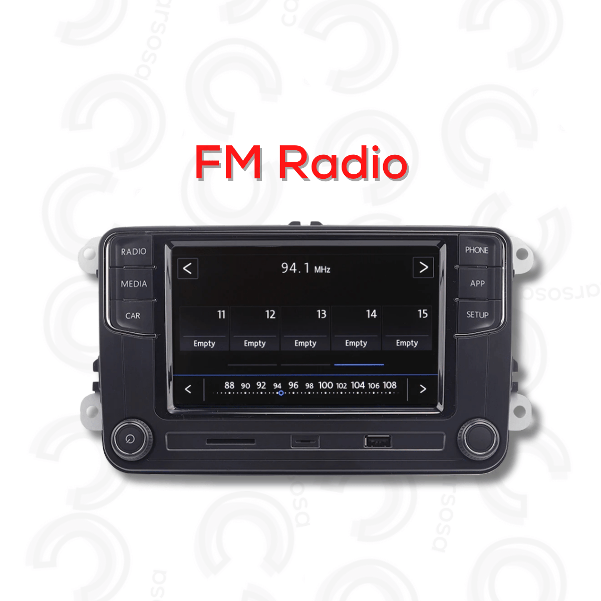 VolksWagen Polo 6C | 2014-17 | Apple CarPlay & Android Auto | 6.5" Car Radio