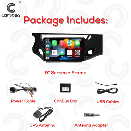 Citroen C3 / DS3 | 2010-16 | Apple CarPlay & Android Auto | 7" Car Radio