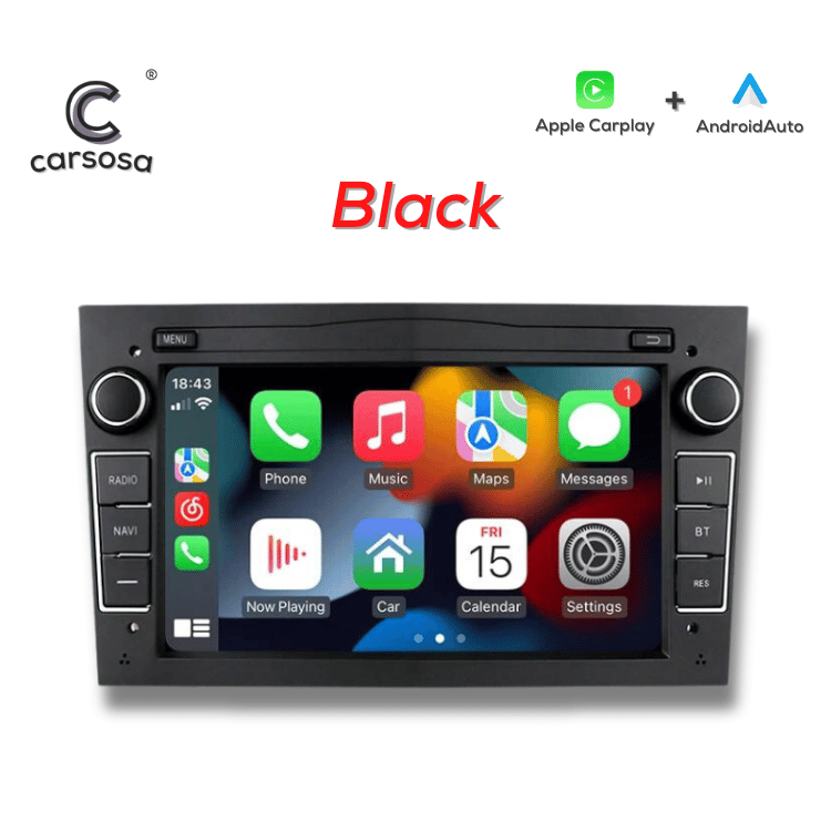 Vauxhall Corsa, Astra, Zafira,... | Apple CarPlay & Android Auto | 7" Car Radio