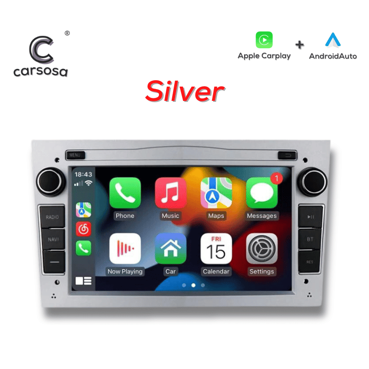 Vauxhall Corsa, Astra, Zafira,... | Apple CarPlay & Android Auto | 7" Car Radio