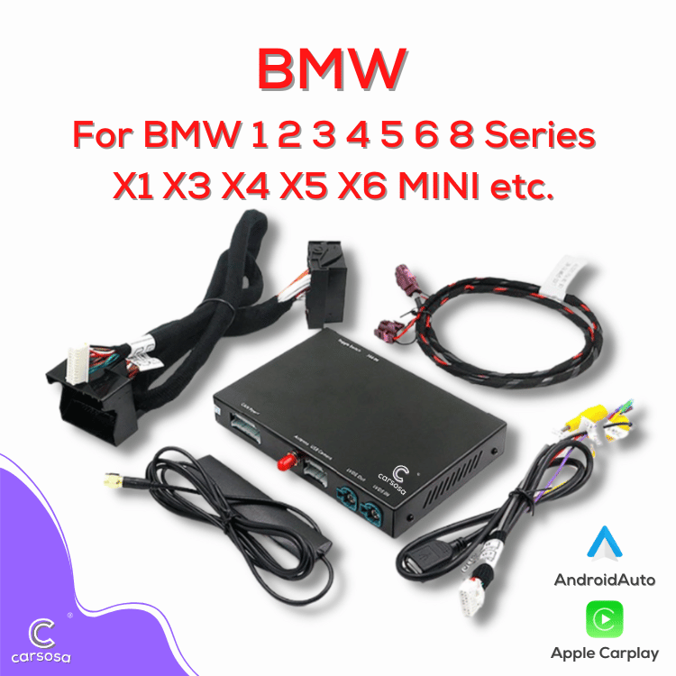 BMW | 2024 Apple CarPlay & Android Auto | Wireless iDrive Module for All BMW Models