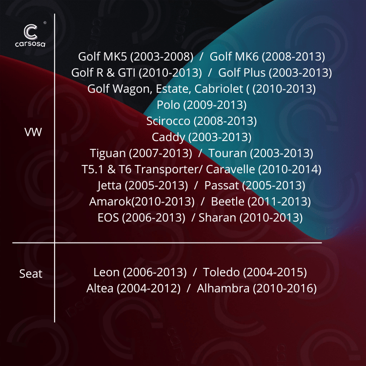 Seat | Apple CarPlay & Android Auto | 6.5" Car Radio
