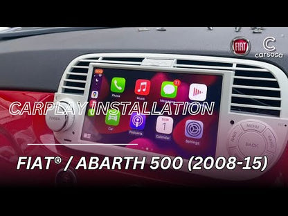 FIAT 500 & Abarth | 2008-2015 | Apple CarPlay & Android Auto | 7.0" Car Radio