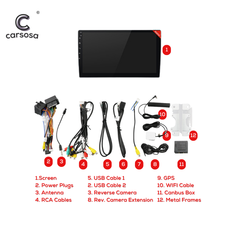 Seat Ibiza | 2009-2014 | Apple CarPlay & Android Auto | 9" Wireless Car Radio